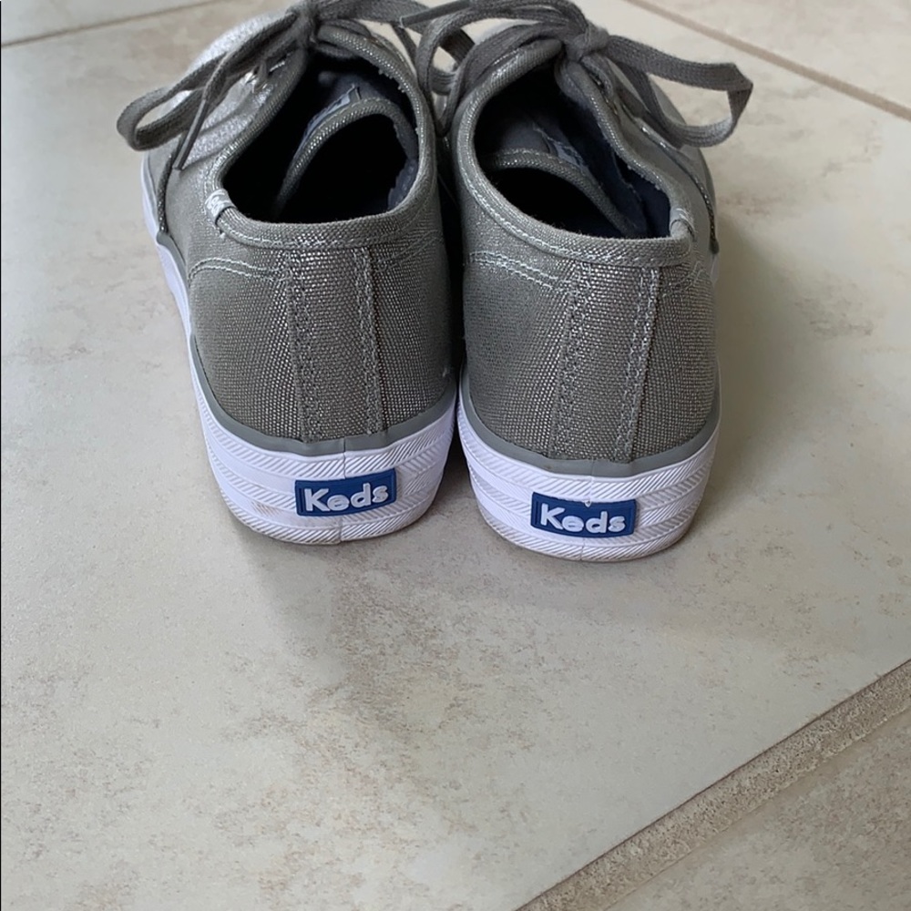 Keds triple decker metallic shimmer sneakers - Picture 5 of 7